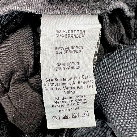 STS Blue Black Cuffed Hem High Waist Jean Shorts Size 5 Women’s - Picture 6 of 6